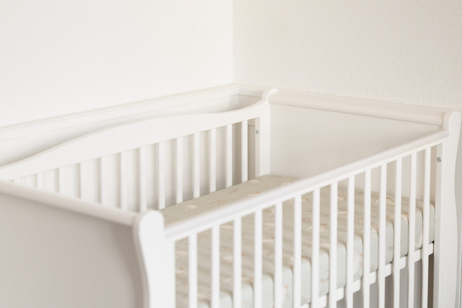 Lit Bébé Évolutif Stella 70x140cm - Blanc