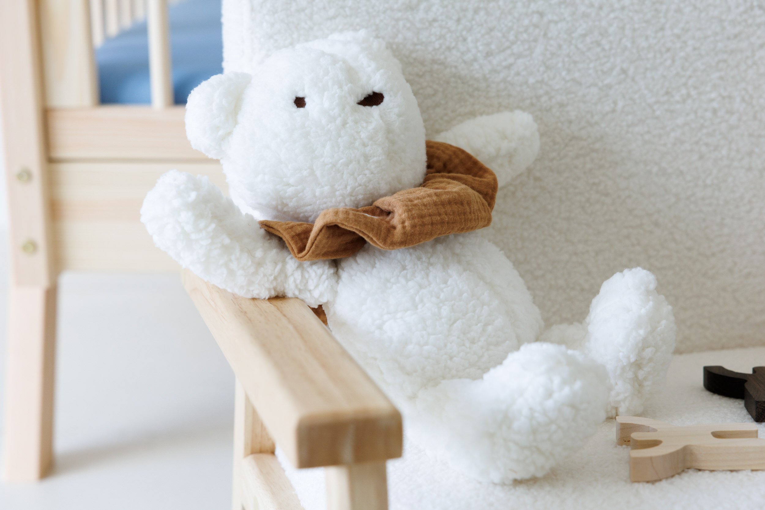 Dou Dou Bouclé Teddy Écru Dou Dou Bouclé Teddy Écru