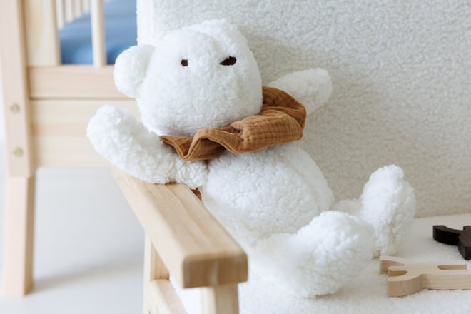 Dou Dou Bouclé Teddy Écru
