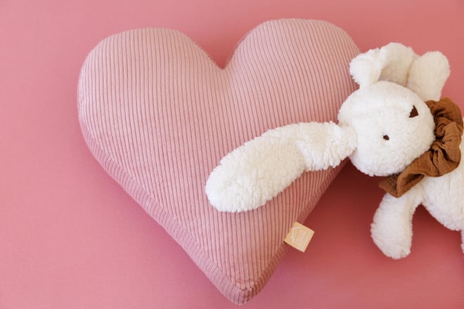 Dou Dou Bouclé Bunny Écru