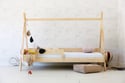 Sitzkissen Boucle Boho Schokolade