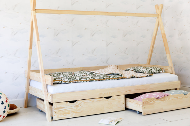 Sacco a Pelo & Cuscino - Woodland