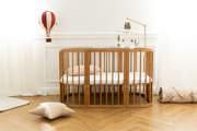 7 in 1 Oval Rectangular Evolving Cradle - Vintage