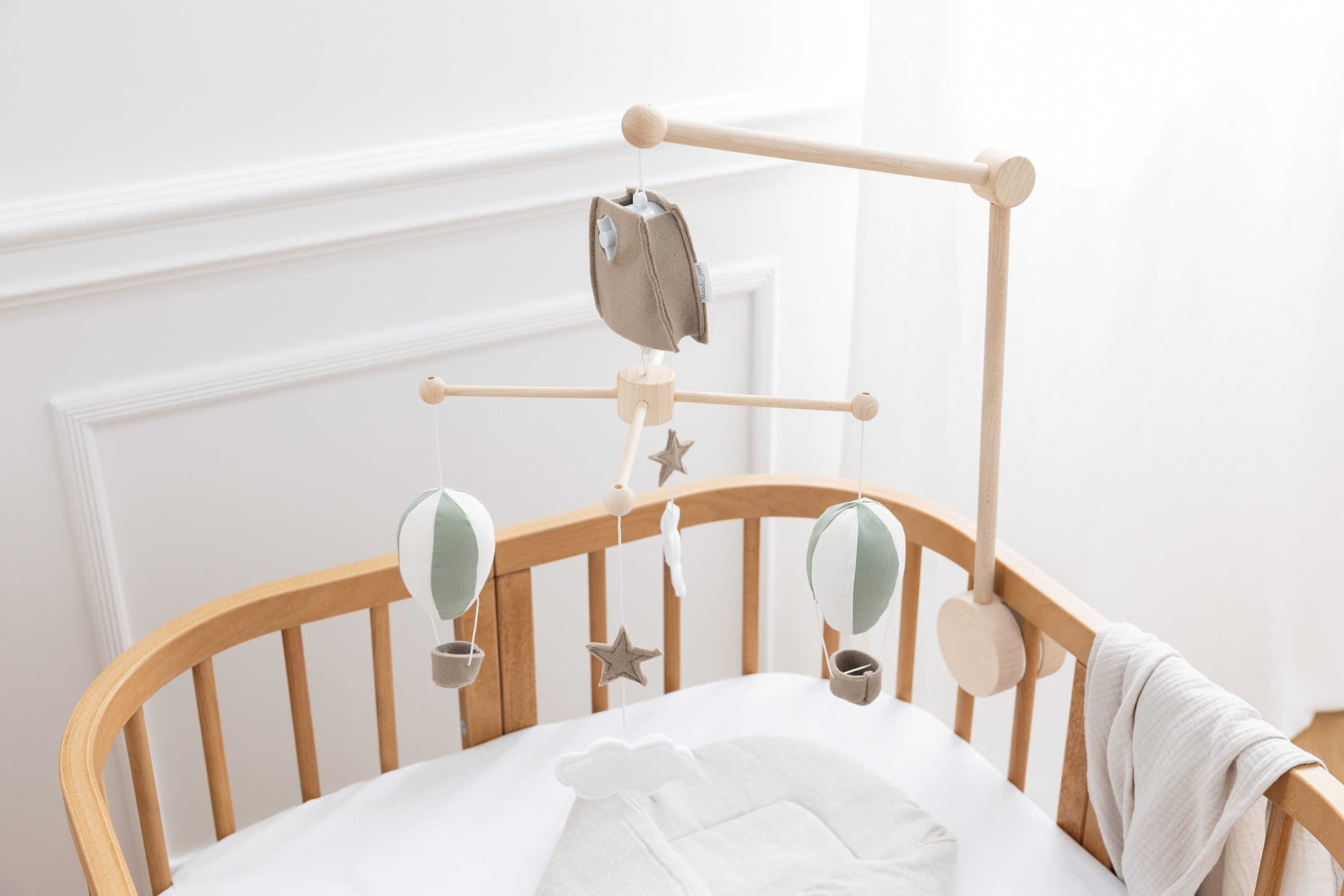 - Mobile Musical Cirque - list: Marron|Vert (Mon Lit Cabane) - Image 6