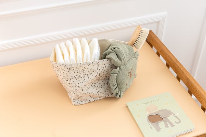 Herbs Toiletry Basket S