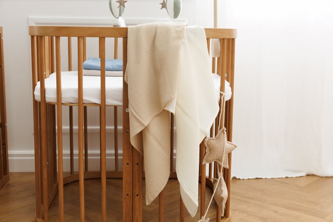 Conjunto de 2 Muselinas - Beige y Crema