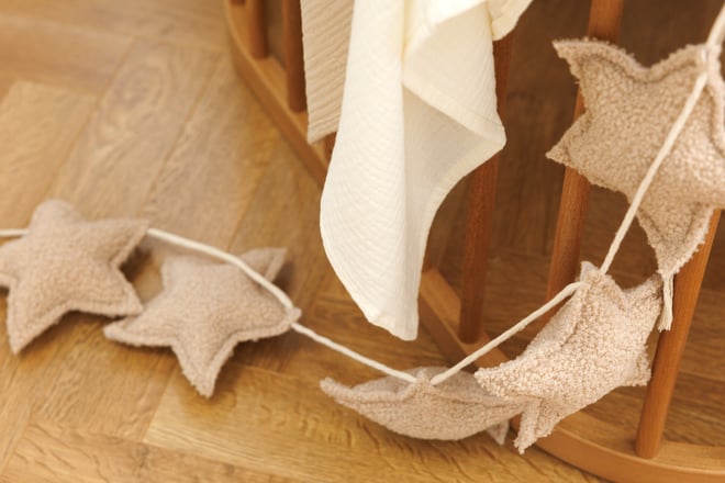 Conjunto de 2 Muselinas - Beige y Crema