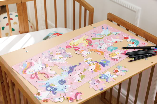 I Love Unicorns Puzzle 4+