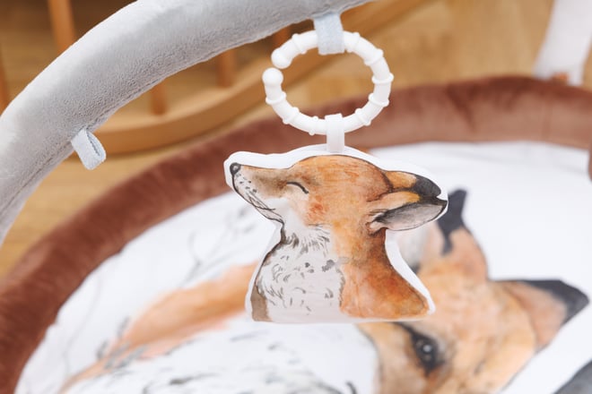 Spieldecke Fuchs Braun