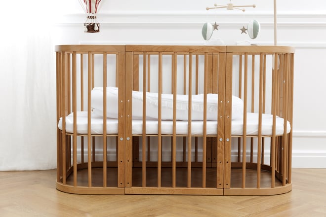 Redutor de cama Boho Twist branco