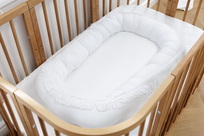 Réducteur de Lit Blanc Boho Twist