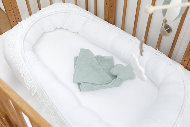 Réducteur de Lit Blanc Boho Twist