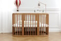 Riduttore per letto Boho Vanille con balze