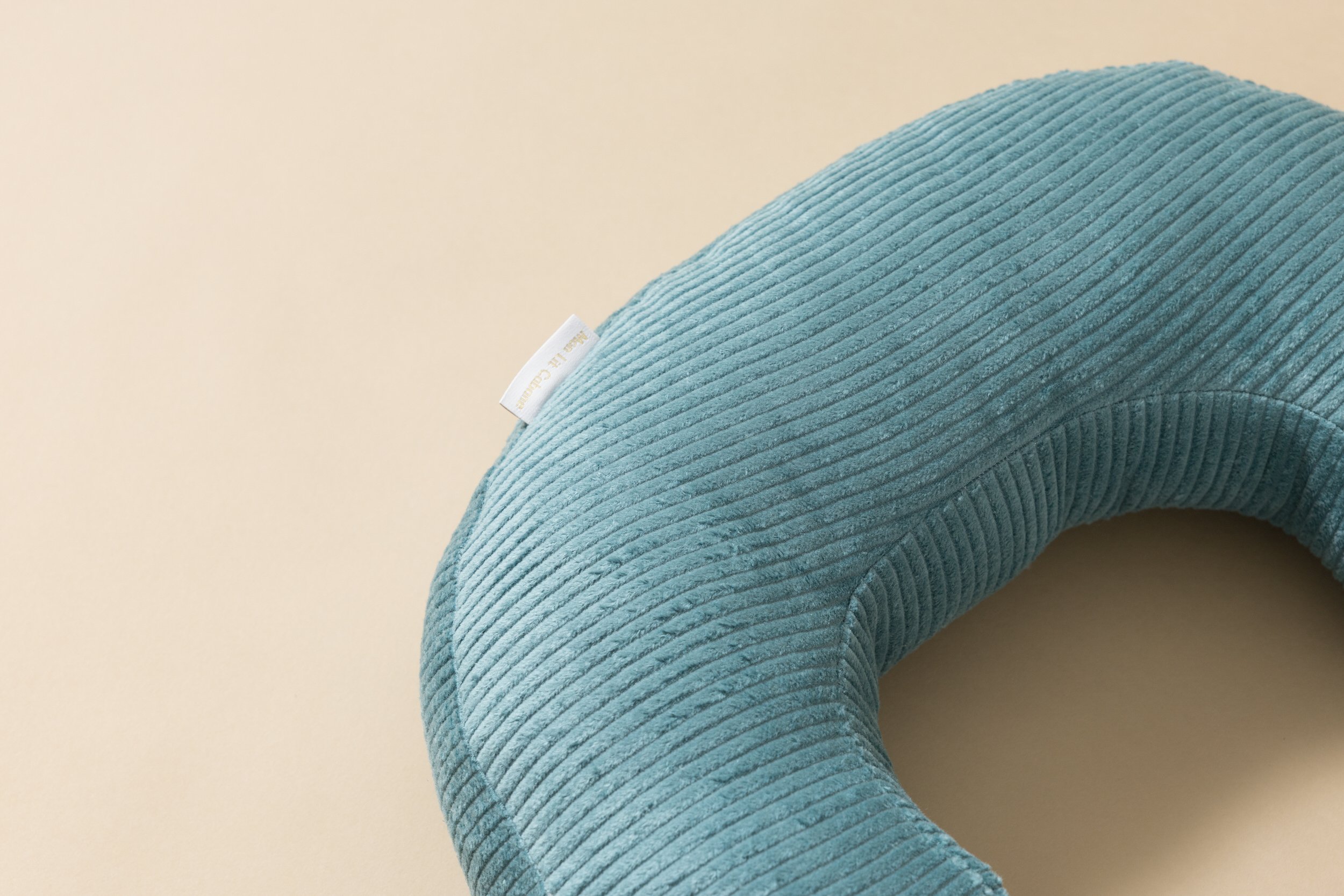 Letter Cushion C - Blue Corduroy Letter Cushion C - Blue Corduroy