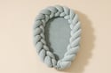 Cocoon-Babynestchen Geflochten Salbeigrün