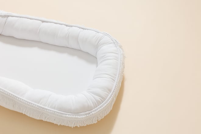 Réducteur de Lit Blanc Boho Twist
