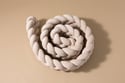 Beige Bed Bumper - 4 Ropes