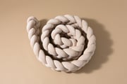 Beige Bed Bumper - 4 Ropes