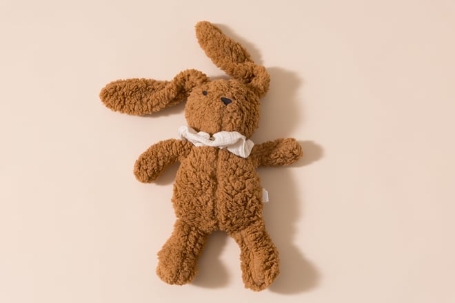 Dou Dou Bouclé Coelhinho Caramelo