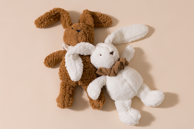 Dou Dou Bouclé Conejito Crudo