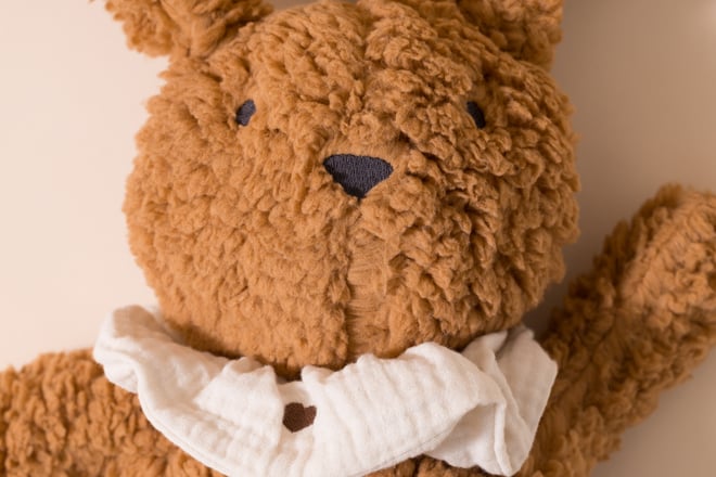 Dou Dou Bouclé Teddy Caramel