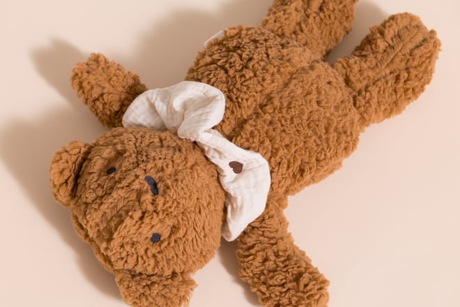 Dou Dou Bouclé Teddy Caramel