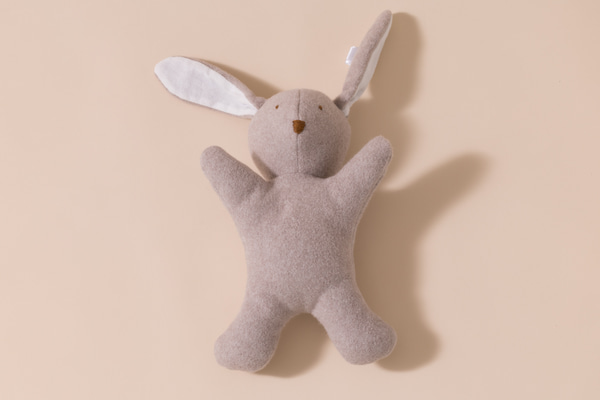 Organic Cotton Dou Dou Bunny Beige