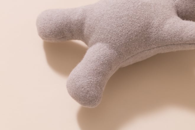 Doudou Coelhinho Bege em Algodão Orgânico