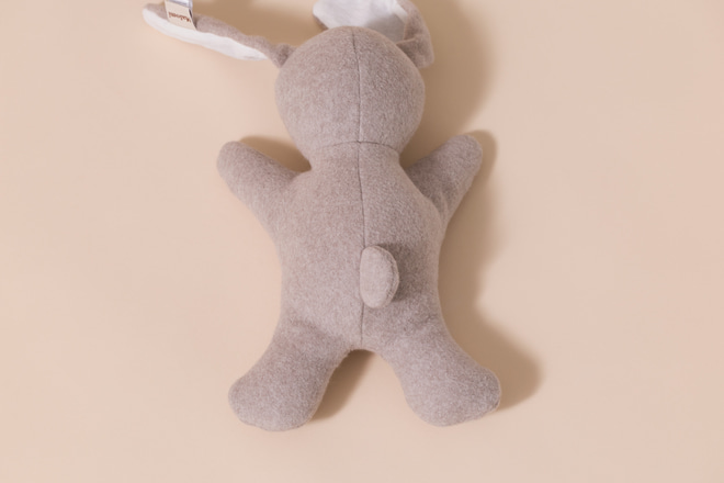 Doudou Conejito Beige de Algodón Orgánico