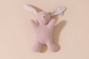 Doudou Coelhinho Rosa em Algodão Orgânico