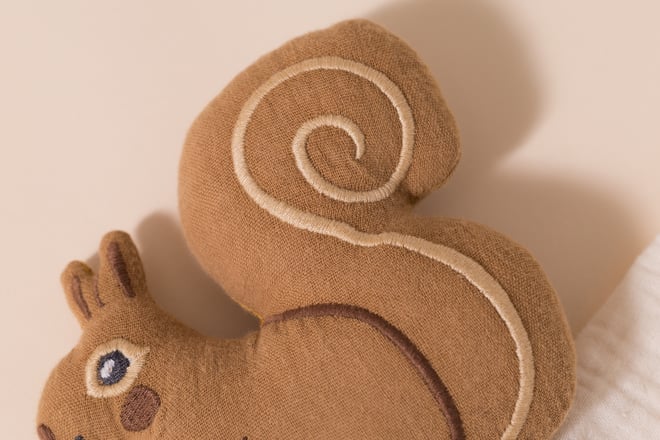 Hochet Doudou Petit Écureuil
