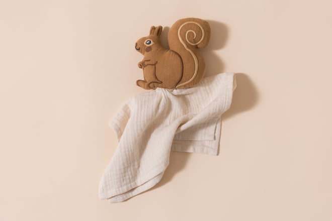 Hochet Doudou Petit Écureuil
