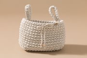 Bolsa de Almacenamiento de ganchillo - Natural