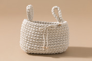Crochet Bed Organiser - Natural