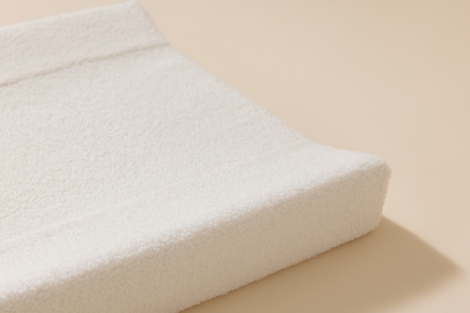 Matelas à Langer Boho Bouclé Vanille