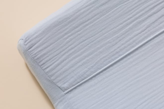 Trocador de fraldas Musselina Baby Blue