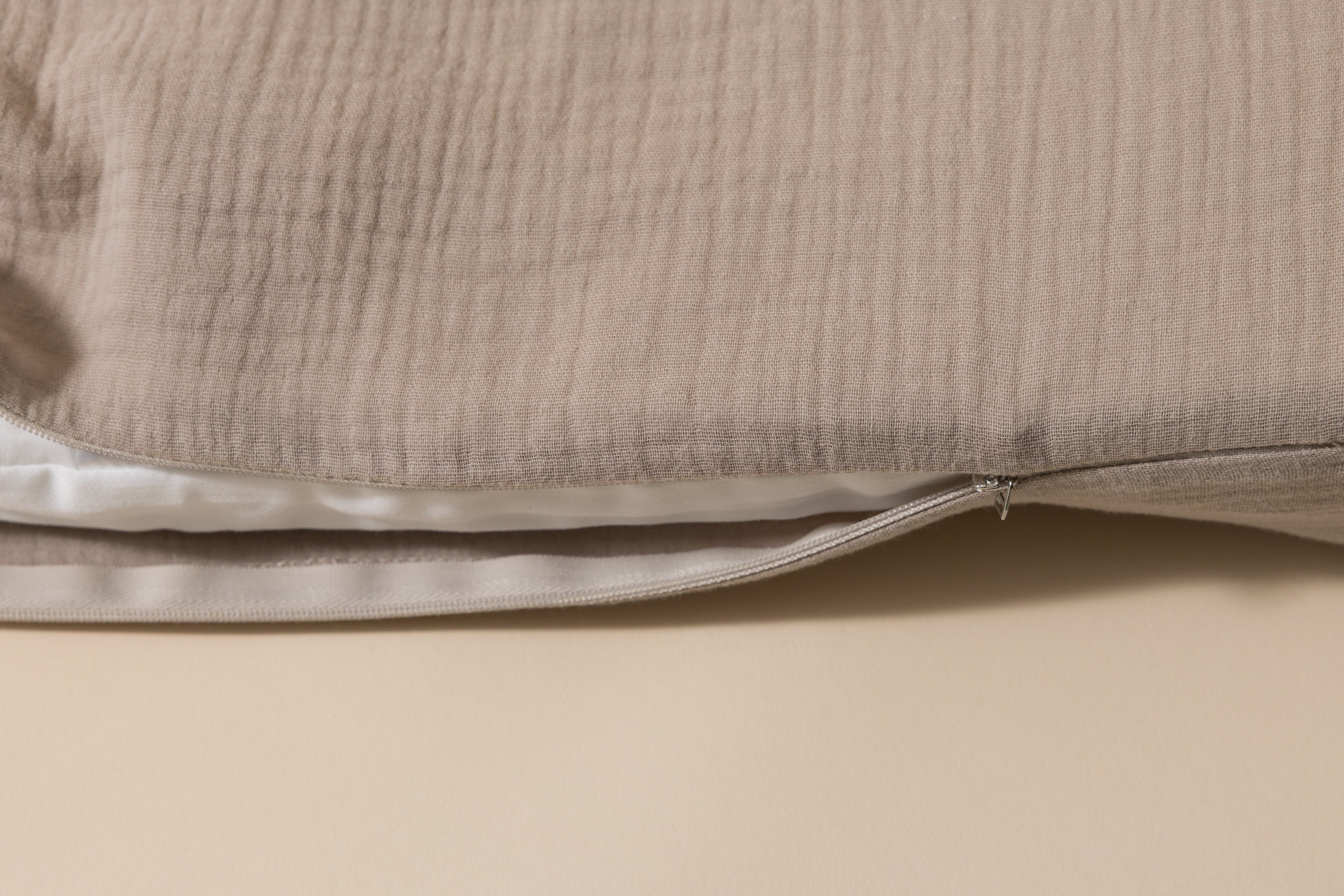 - Matelas à Langer en Mousseline Beige - (Mon Lit Cabane) - Image 6