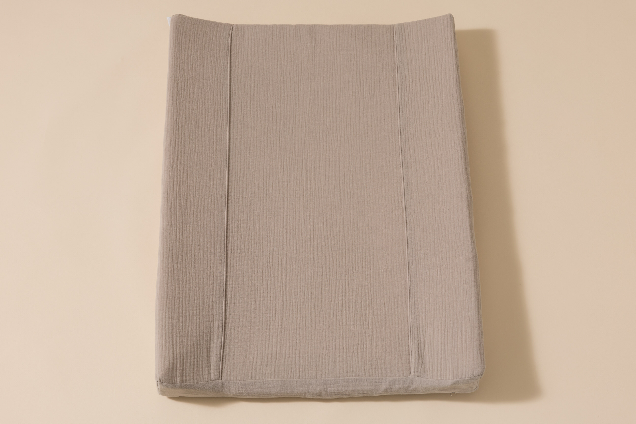 Mon Lit Cabane - - Matelas à Langer en Mousseline Beige -