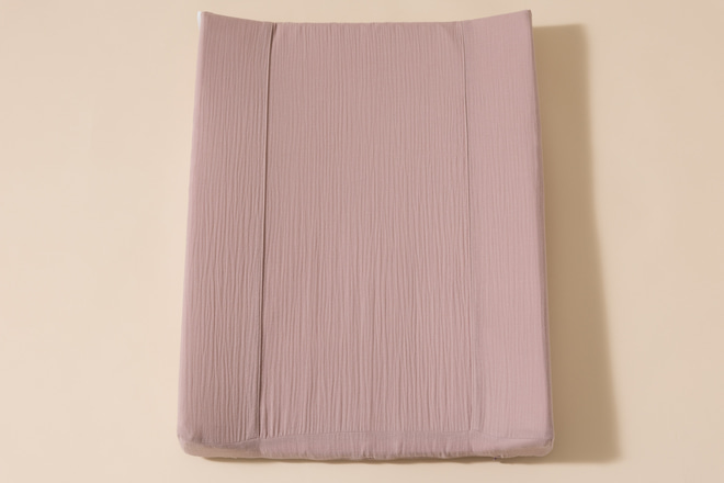 Přebalovací podložka z mušelínu Dusty Pink