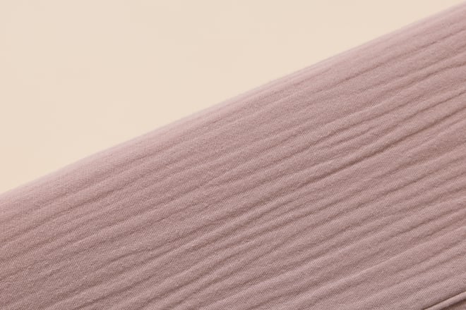Muslin Changing Table Dusty Pink