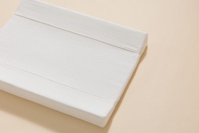 Muslin Changing Table Off White