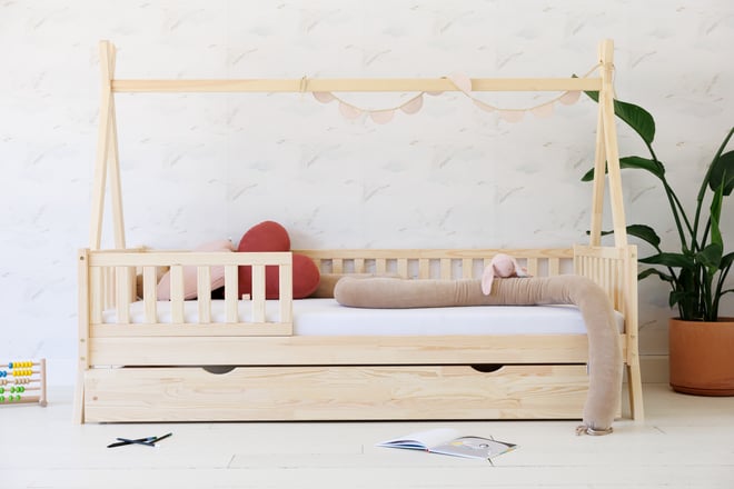 Cappuccino Bolster Bed Bumper