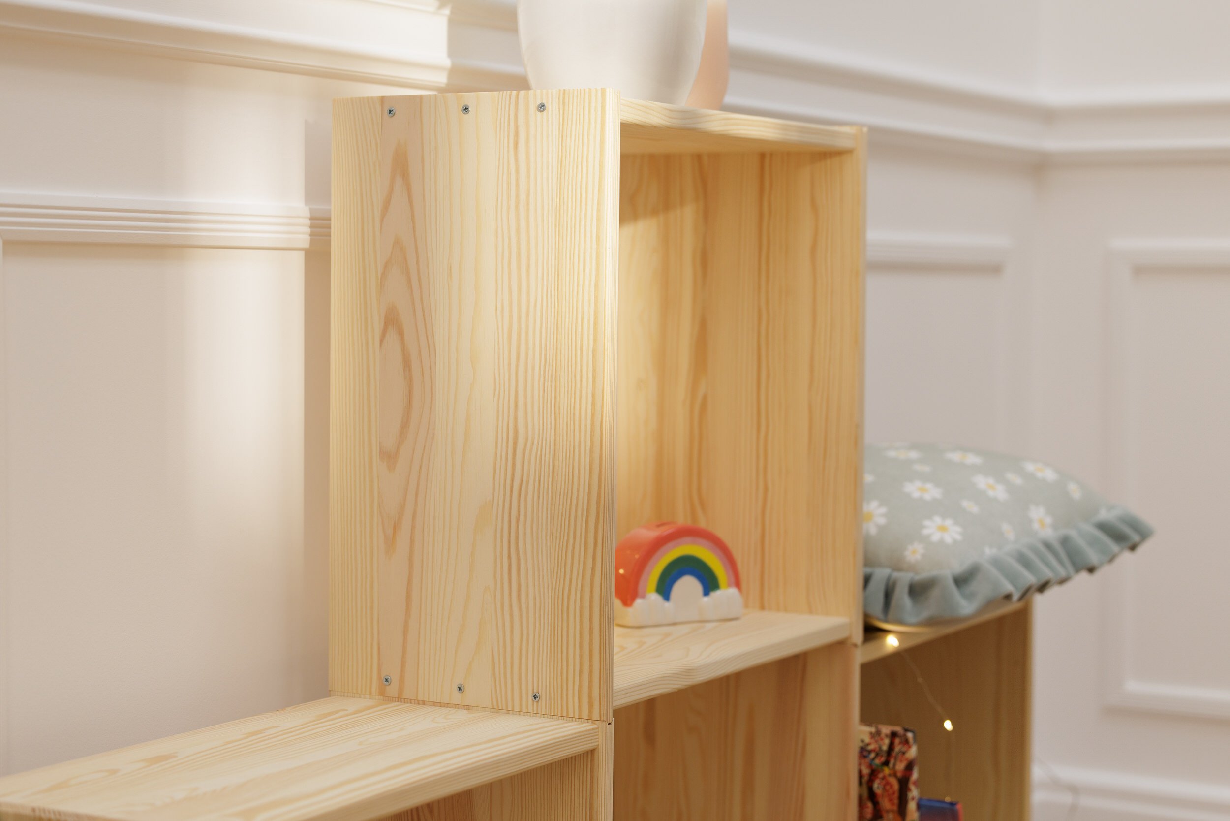 Wooden Storage Cube - Natural Wooden Storage Cube - Natural