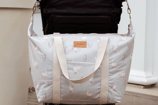 Sac à Langer Happy Goose Olive