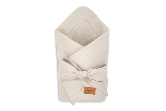 Saco De Dormir Envolvente De Muselina - Beige