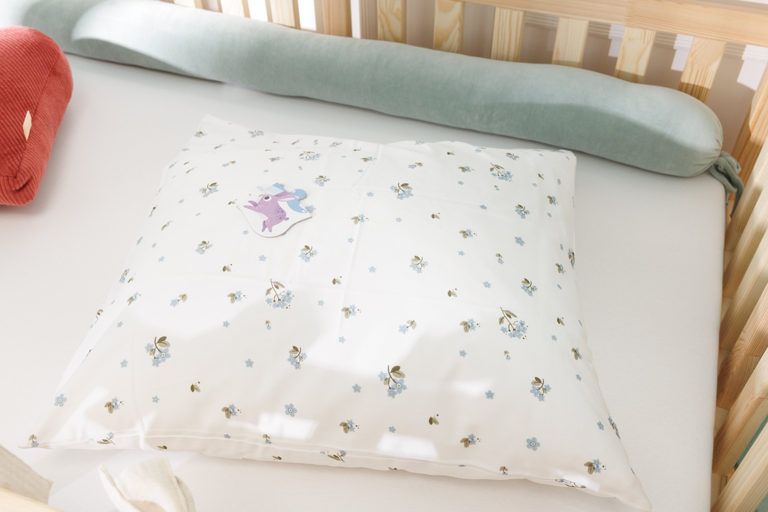 Cotton Satin Forget-Me-Not Duvet Set 140x200 Cotton Satin Forget-Me-Not Duvet Set 140x200