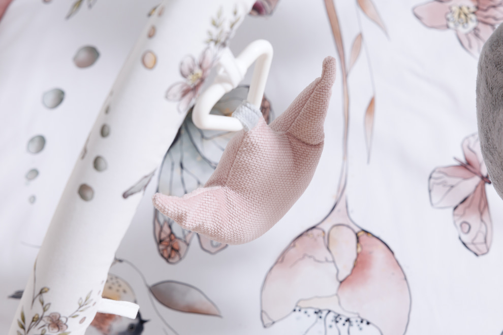 Personalised Play Mat- WHITE/PINK
