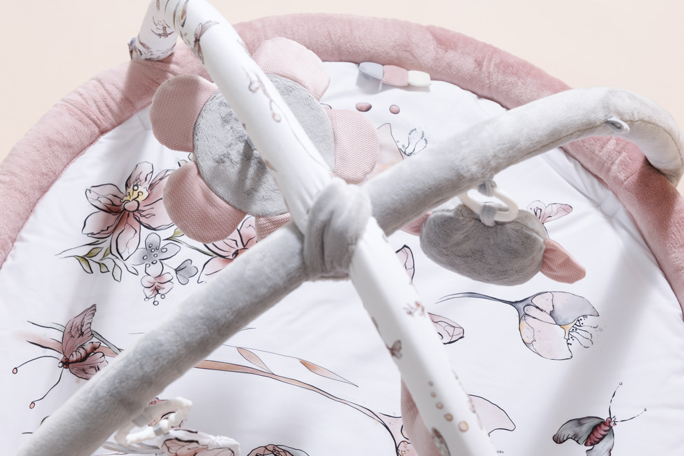 Personalised Play Mat- WHITE/PINK main image 0