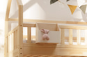 Wooden Bedside Organiser - White