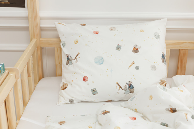 Housse de Couette Souris de l'espace 120x170